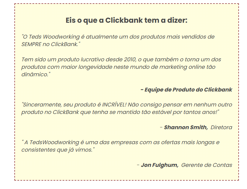 Affiliate material showing ClickBank market validation statements